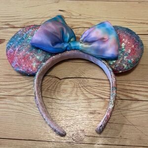 Pastel sequin Disney ears